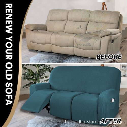 Stretch 3 Cushion Couch Cover with Elastic